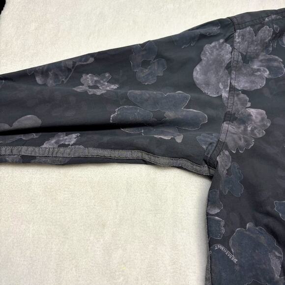 Descendant of Thieves Floral Long Sleeve Button Down Shirt Size Ash Black Size L - Picture 4 of 12